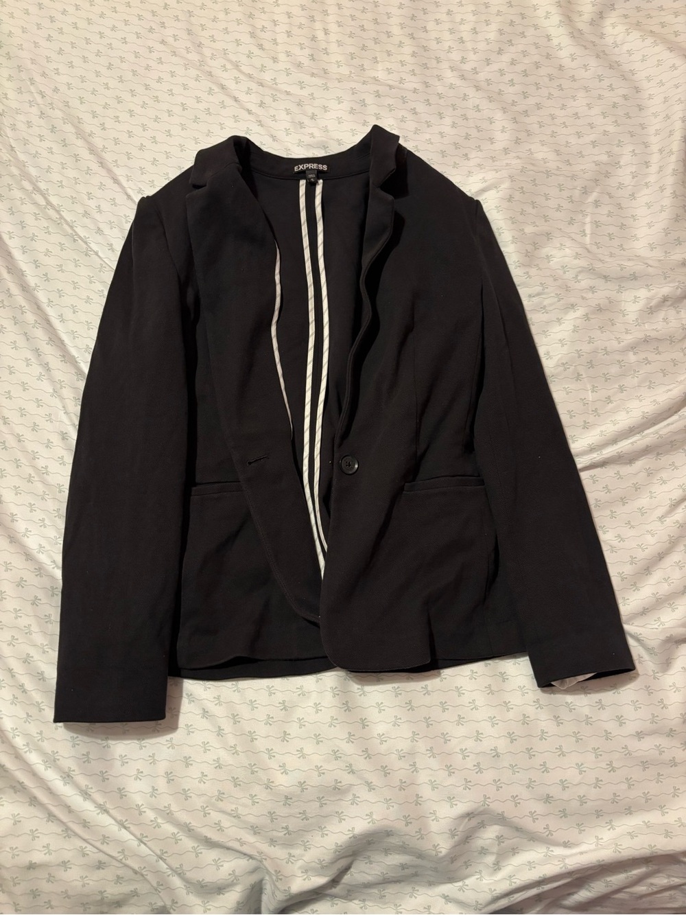 Express Black Women's Tailored Blazer